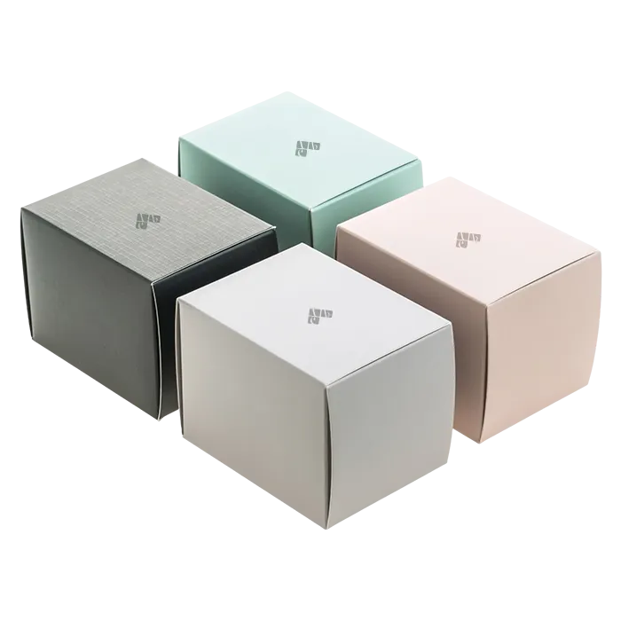 Custom One Piece Color Tinted Kraft Tuck Top Gift Boxes 